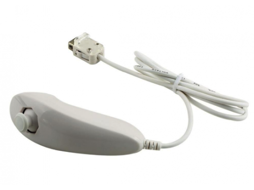 Manette nunchuk  pour WII ( blanche )