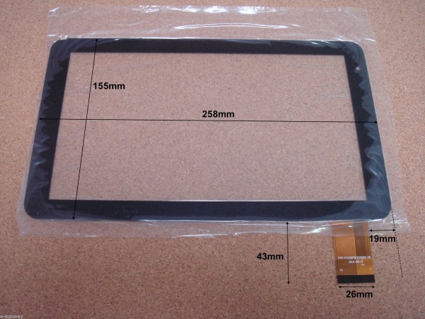 Vitre tactile 10" pour tablette POLAROID MID1047 (version 1) - 17850