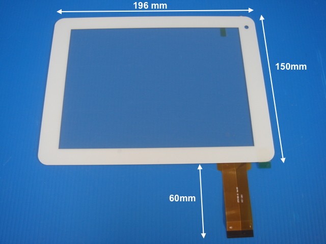 Vitre tactile blanche pour tablette 8 pouces ZP9189-8